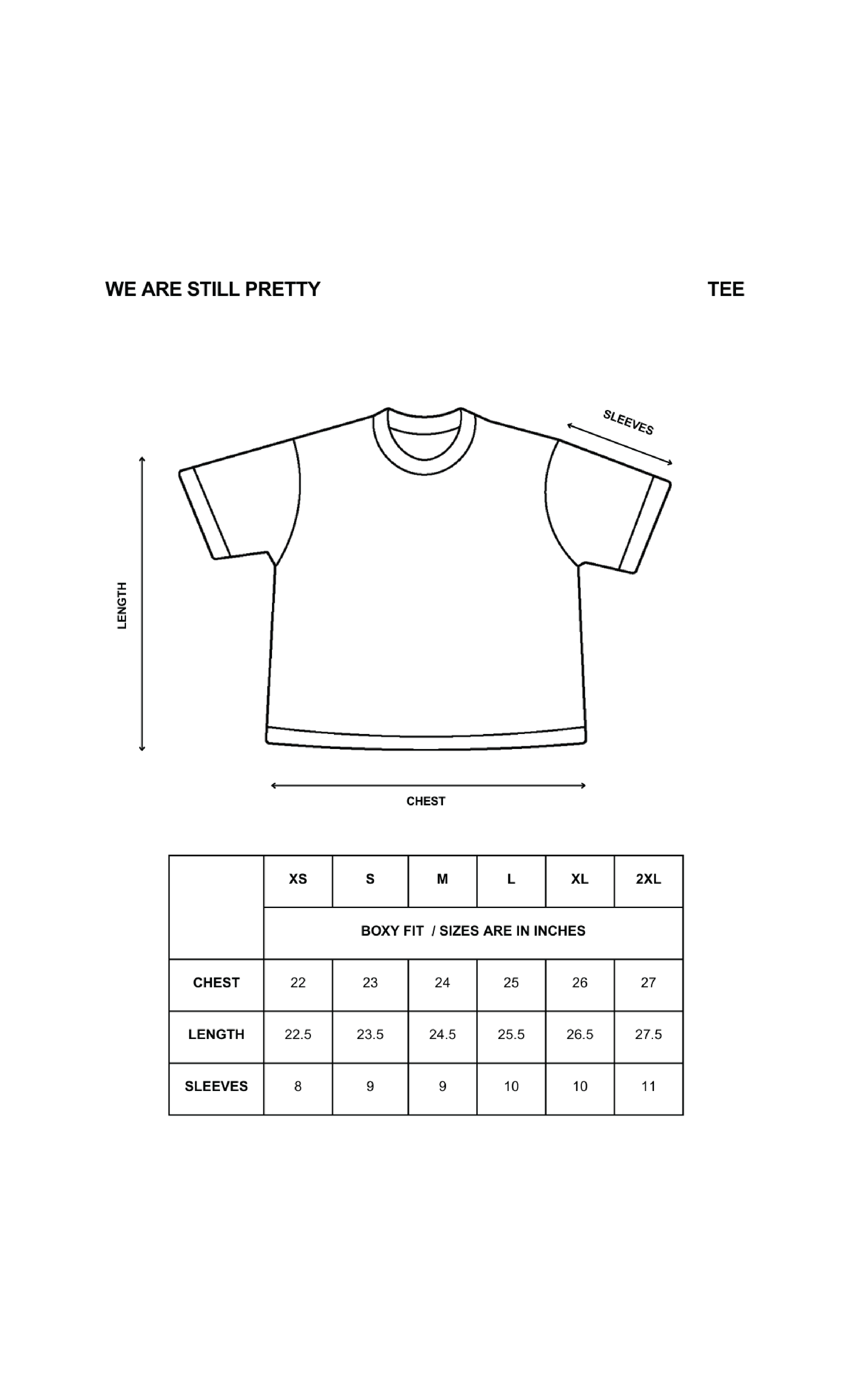 I HEART PRETTY TEE