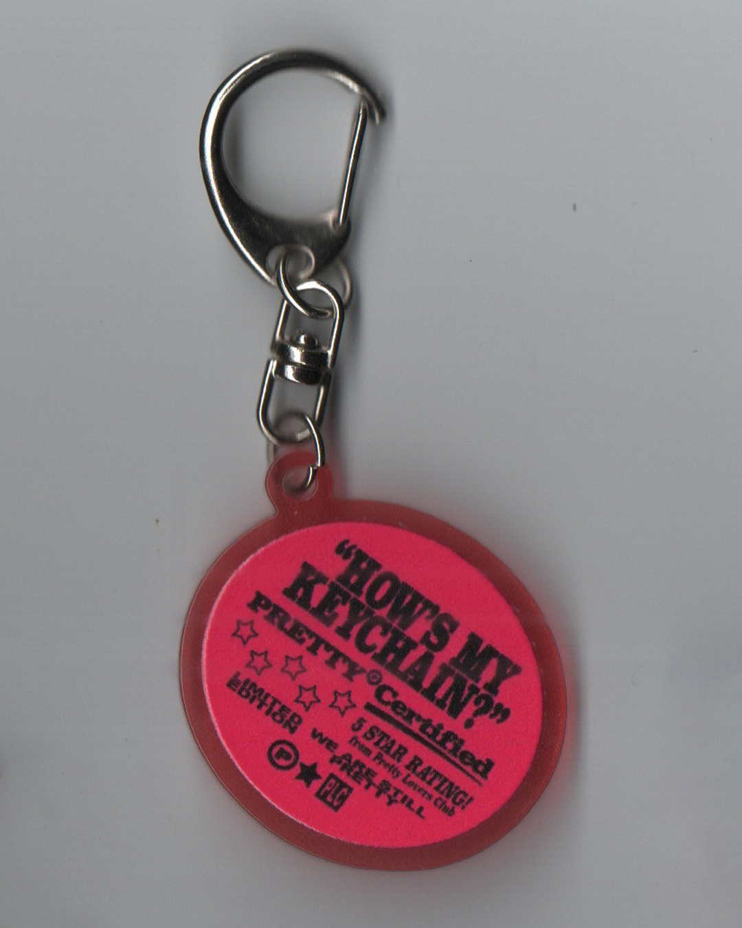"how's my keychain?" keycharm