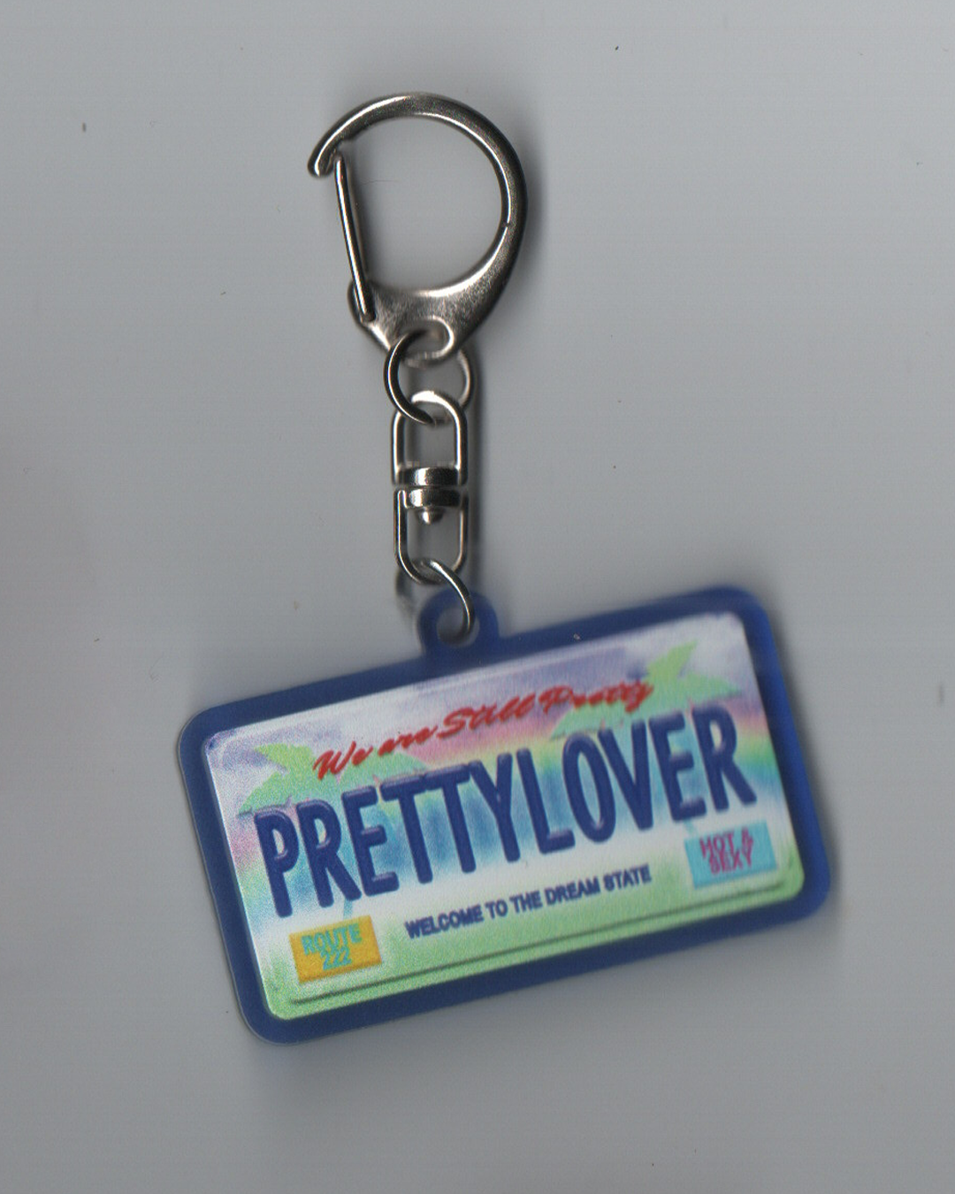 Vanity Plate Keychain